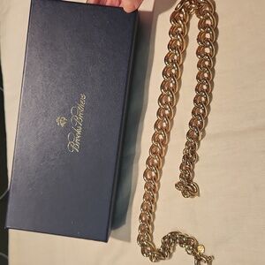 Brooks Brothers gold chain 18"